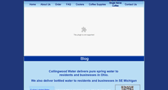 Desktop Screenshot of collingwood-water.com